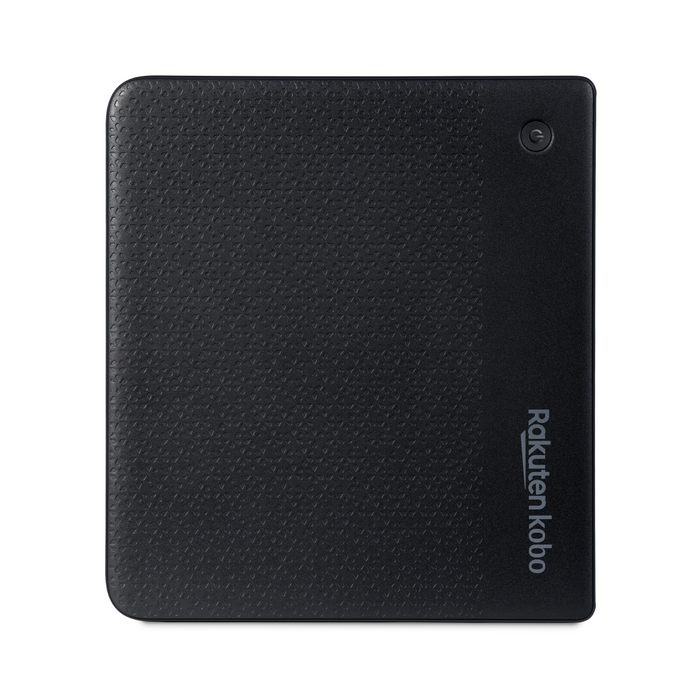 Vue arrière du Kobo Libra Colour noir.