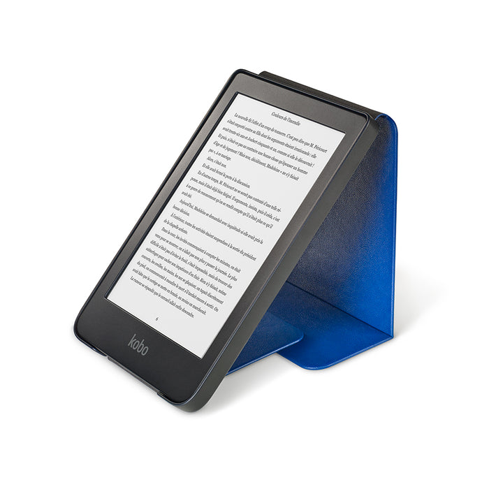Étui SleepCover pour Kobo Clara HD bleu