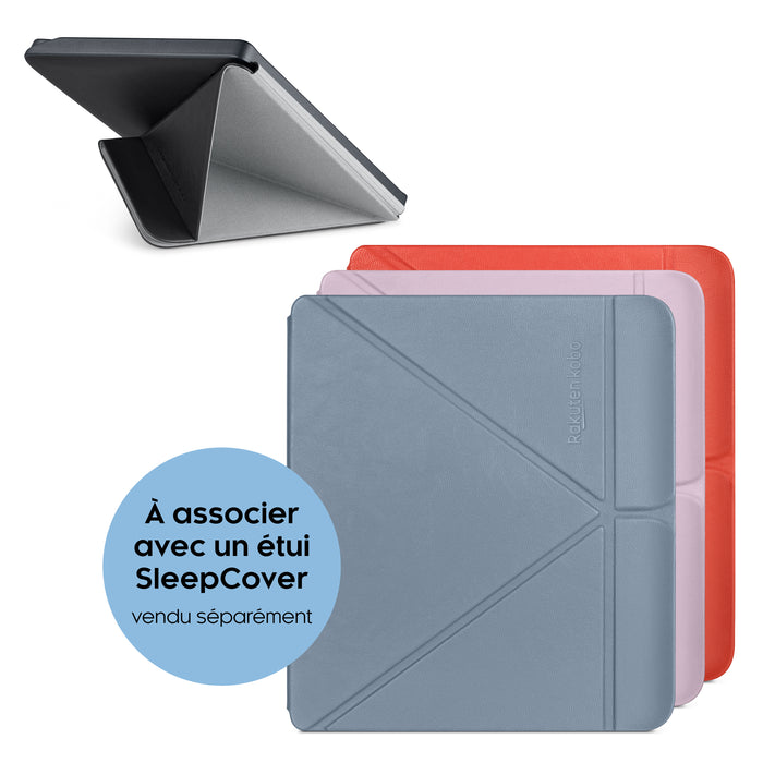 Kobo Libra 2 SleepCover Rouge - Liseuse eBook - Garantie 3 ans LDLC